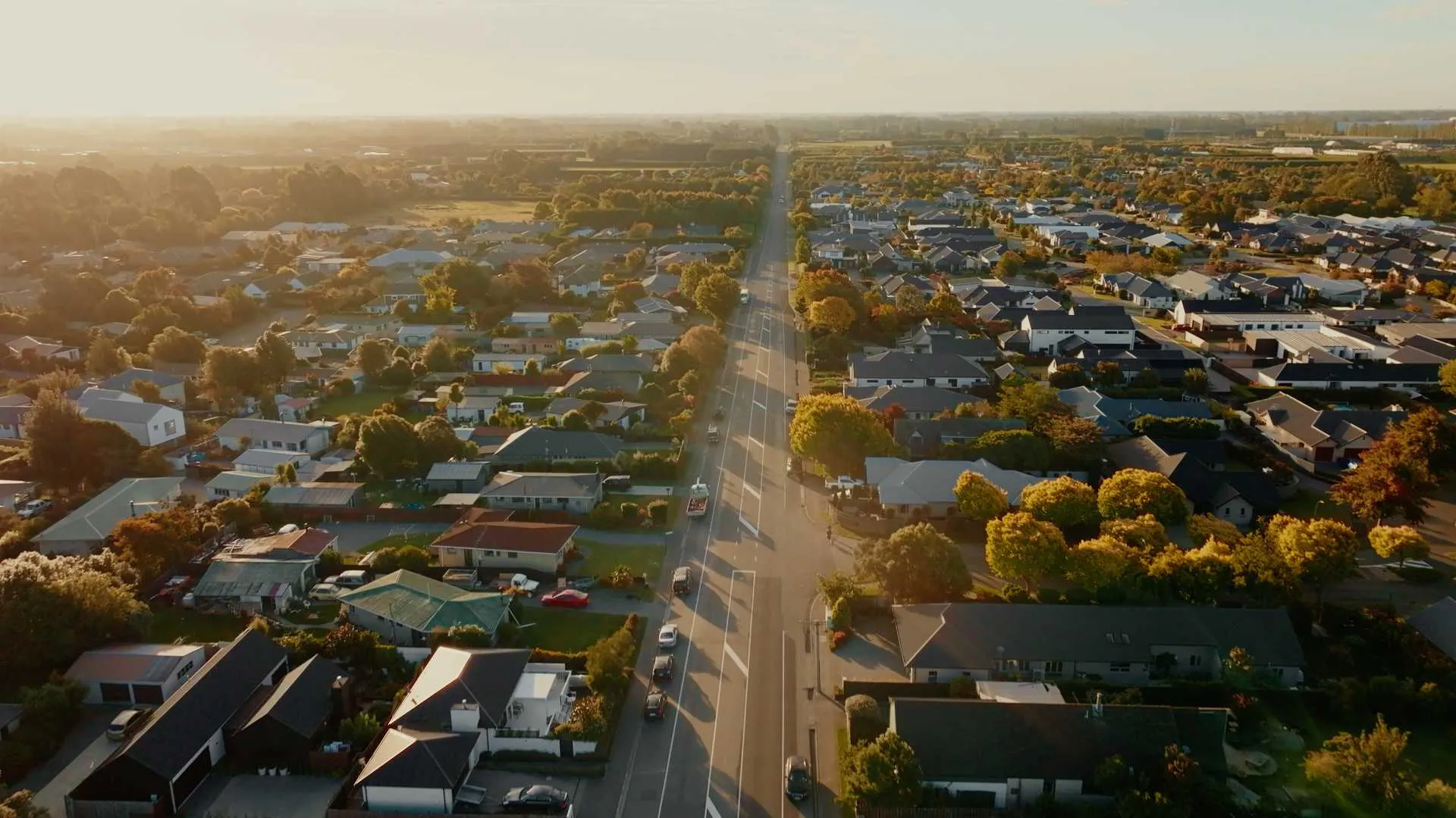 Aerial view of Prebbleton