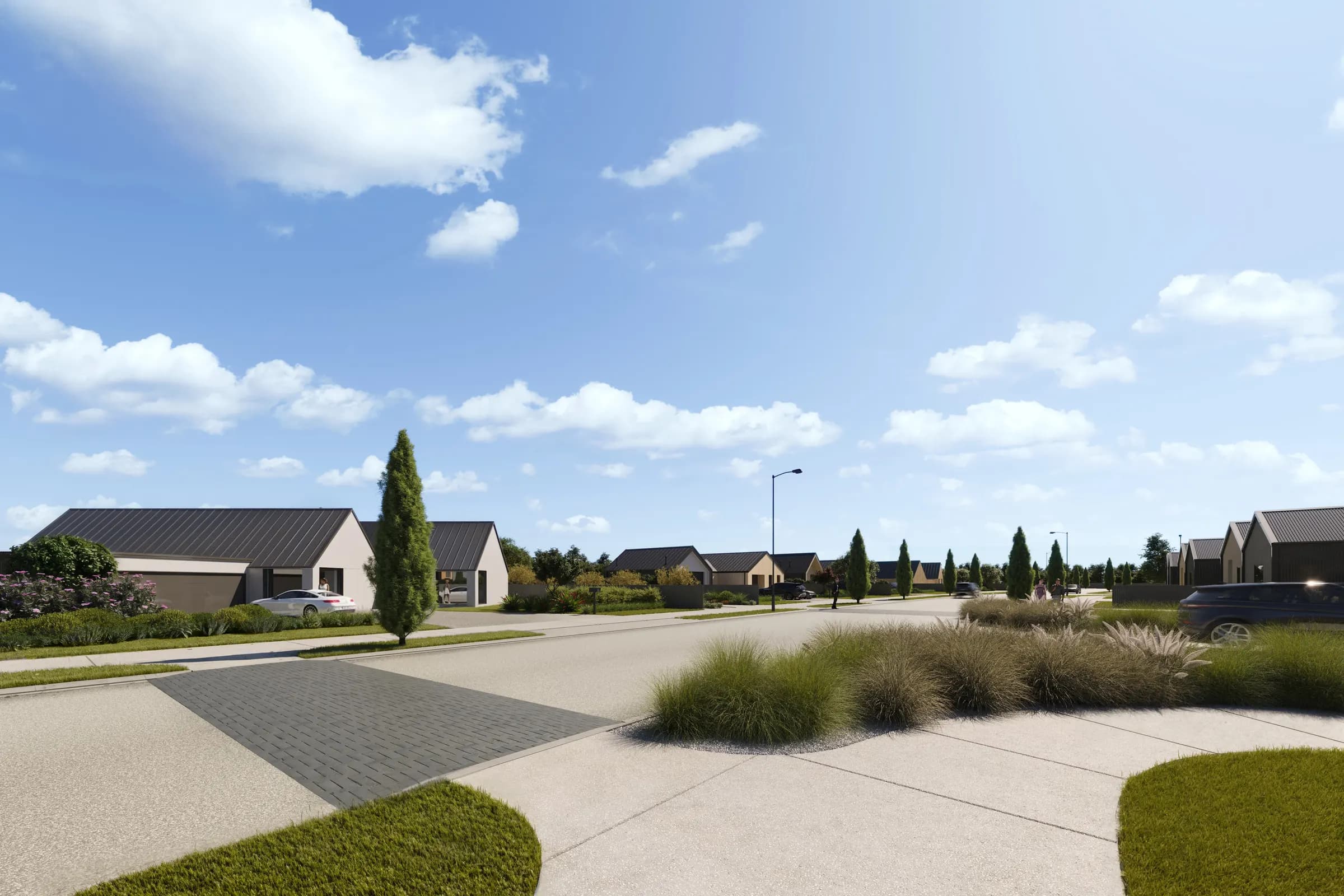 Hamptons West streetscape